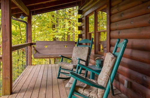 Gatlinburg - Pigeon Forge House | At Last: Shagbark Cabin with Hot Tub, Arcade Games, and More!