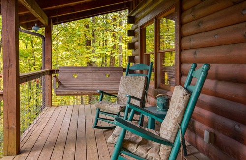 Gatlinburg - Pigeon Forge House | At Last: Shagbark Cabin with Hot Tub, Arcade Games, and More!