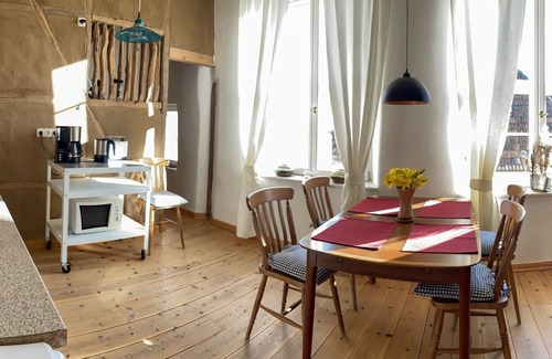 Havelberg Apartment | At the Havelberg Cathedral in an old half-timbered house