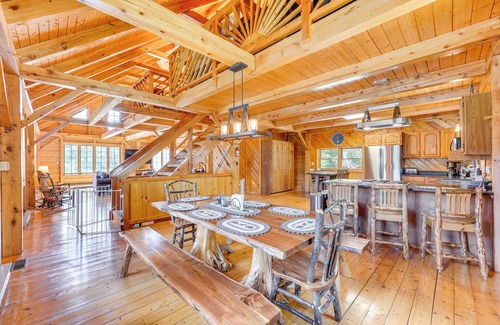 Athol Cottage | Athol Cabin w/Deck & Fire Pit, 10 Mi to Lake