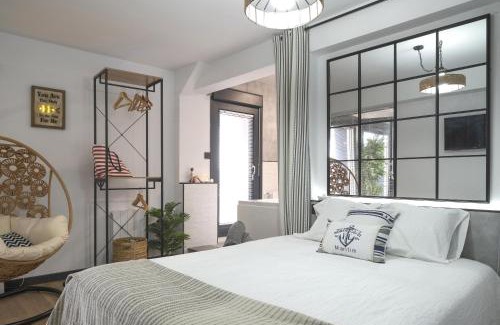 Santurtzi Apartment | Atico Lujo Costa Vasca Bilbaoterraza mar jacuzi