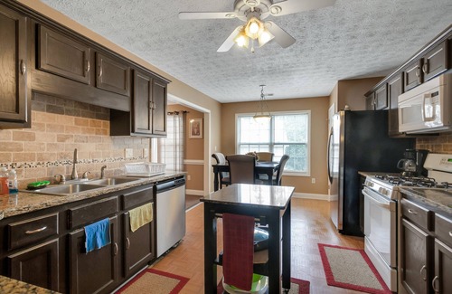 Locust Grove House | Atlanta Retreat w/2-Car Garage, Fenced Yard by RedAwning
