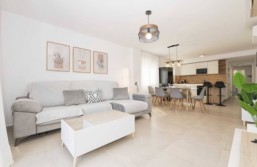 Atlanterra House | ATLANTERRA SUNSET HOME - Modern flat with shared pool only 10 minutes from the beach and w