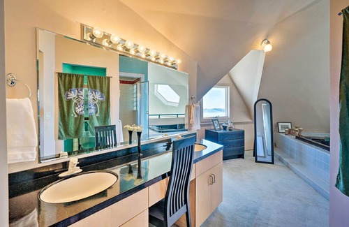 Myrtle Grove House | Atlantic Coast Dome Home Across from Sound w/ View