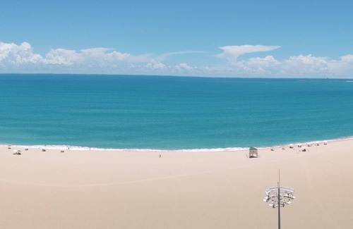 Fortaleza Apartment | ATLANTIC TERRACES, FRONT AND FULL SEA VIEW, 2 BEDROOMS, 71M, UP TO 6 SP.