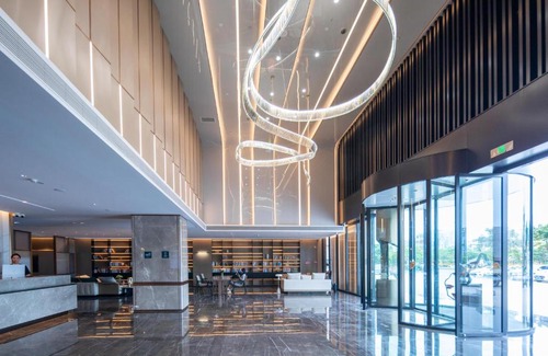 Chengqu District Hotel | Atour Hotel Shanwei High-Speed Railway Station Binhai Park