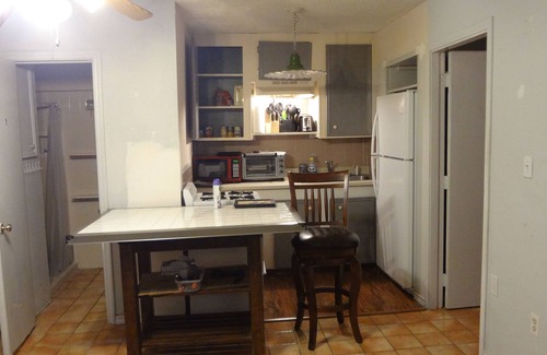 Spring Branch West House | Attached guest house