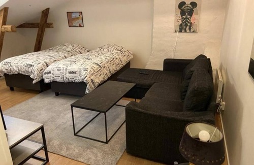 Norrmalm Apartment | Attic Floor in Stockholm City 918