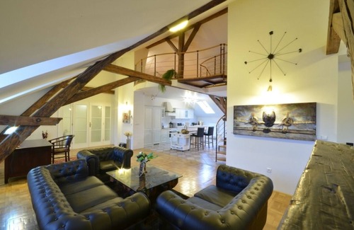Josefov Apartment | Attic Hastalska - Old Town Square - Grand Luxury Apartments