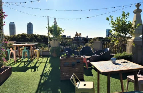 Sant Marti Apartment | ATTIC LOST GARDEN - Fantastic shared terrace