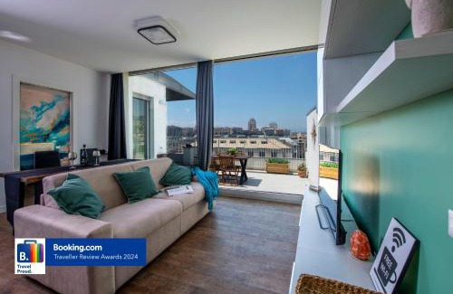 Foce Apartment | Attico Luxury con parcheggio e terrazza vista mozzafiato