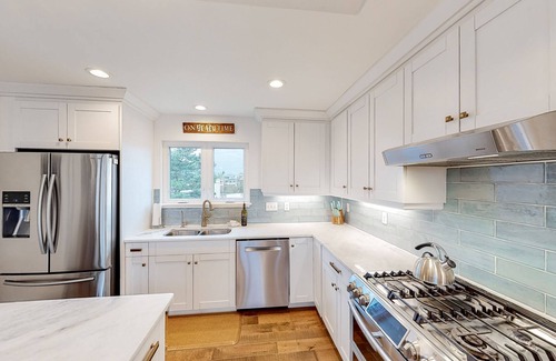 Sandbridge House | Attractive canal-front home w/private pool, WiFi, washer/dryer, central AC, deck