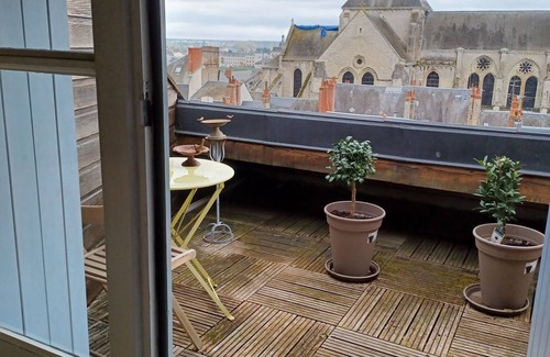 Blois Apartment | Atypical, terrace, breathtaking view, city center