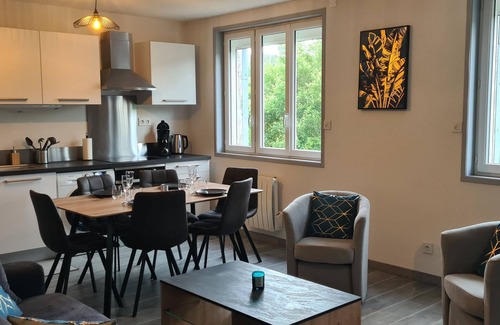 Orcines Apartment | Au coeur des Volcans 1, 2-bedroom apartment, 55m², at the foot of the puy de dôme