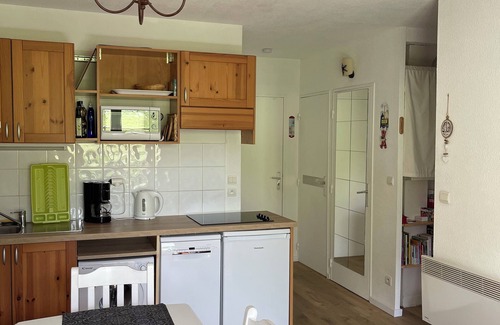 Saint-Etienne-de-Tinee Apartment | ⛷️ Auron - T2 + cabin with heated pool & private parking