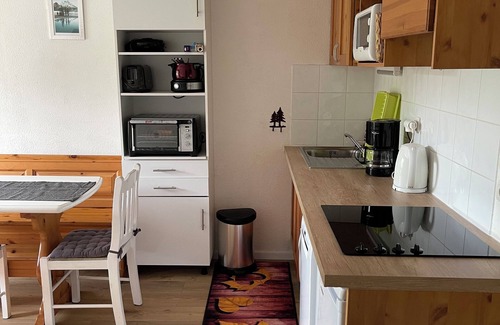 Saint-Etienne-de-Tinee Apartment | ⛷️ Auron - T2 + cabin with heated pool & private parking