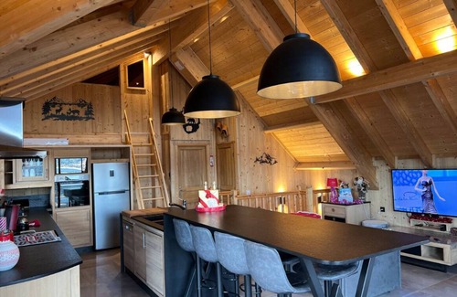 Les Angles Ski Chalet | AU Lodge DE Balcere - Chalet SPA et Sauna Privatif - Vue Panoramique