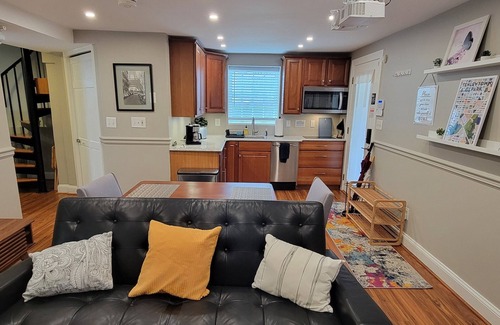 Tenleytown House | AU Park Basement Executive Apt, Private Entrance, Large Windows, Steps to Metro