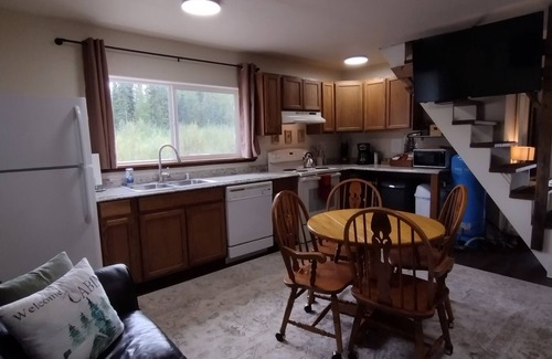 North Pole Cabin | Aurora Moose Getaway - a cozy & private cabin great for northern lights & moose