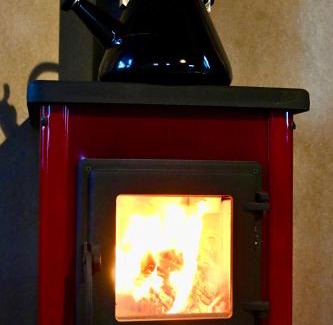 Dargun Apartment | Autarker Schäferwagen mit Kamin ganzjährig nutzbar