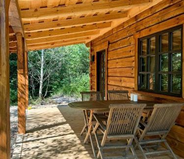 Ejstrupholm House | Authentic Log Cabin In Forest Near Ejstrupholm