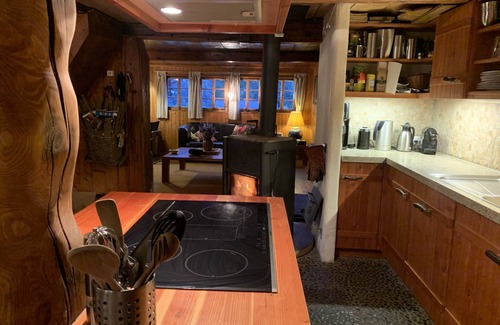 Ormont-Dessous Ski Chalet | authentic luxury chalet with garden