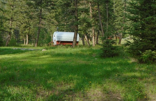 Eureka RV Rental | authentic sheepherder wagon camping near wilderness areas in Kootenai NFS