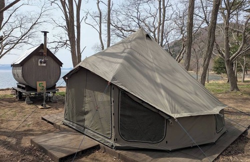 Inawashiro RV Rental | Authentic Tent Accommodation only Capacity 3 p/Yama County Fukushima