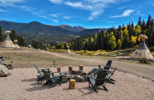 Lake George RV Rental | Authentic Tipi Glamping at Bison Peak Lodge [#3]