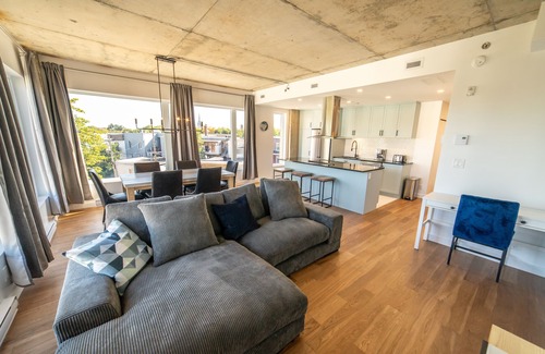Vieux-Limoilou Condo | Aux Havres Urbains - Le Penthouse de la 3ième Avenue