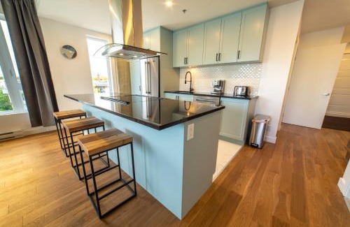 Vieux-Limoilou Apartment | Aux Havres Urbains - Le Penthouse de la 3ième Avenue