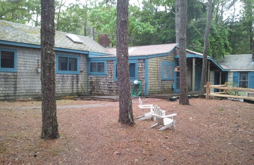 Harwich Cottage | Avoid crowds with private lakefront beach perfect for large groups!