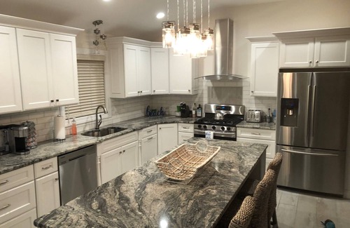 Surf City House | Awesome 5 bed, 5 bath, heated pool - short walk to the beach!