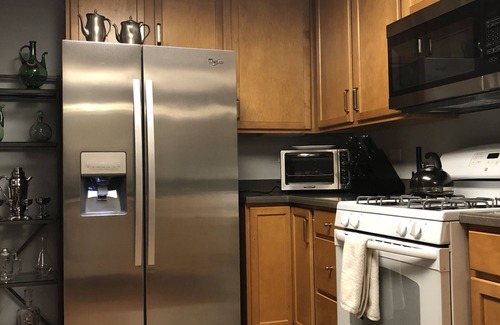 Fox Valley House | Awesome fully furnished 2 bedroom townhome with secluded wooded area.