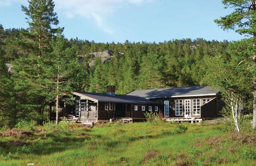 Nissedal House | Awesome home in Treungen with sauna