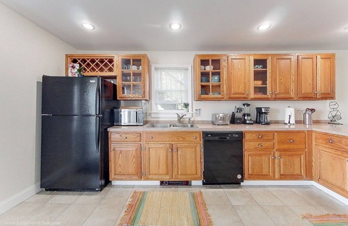 Portsmouth House | Awesome Waterfront Getaway-oversized deck overlooking the water-2 bedrooms/1bath
