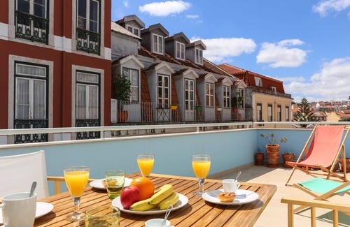 Merces Apartment | Azulejos Charming Flat with Terrace by LovelyStay