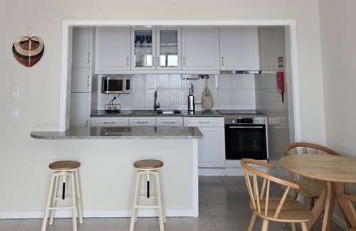 Vila Cha Apartment | Azulmaris - Directly on the beach | Terrace & sea view