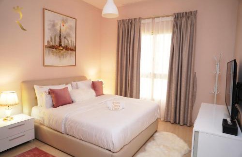 Baniyas East Apartment | Azure Bliss - Cozy 1BR Haven in Baniyas, Near Baniyas Square