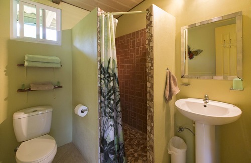 Copecito Bed & Breakfast | B&B CABANAS LOS COLIBRIS: Tropical garden, sea and mountains nearby!