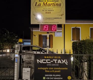 Agugliaro Bed & Breakfast | B&B Martina