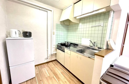 Biei Apartment | B101 5 min from Biei StationFreeWifiFreeParking - Room 101 of Building A/Kamikawa-gun Hokkaidō