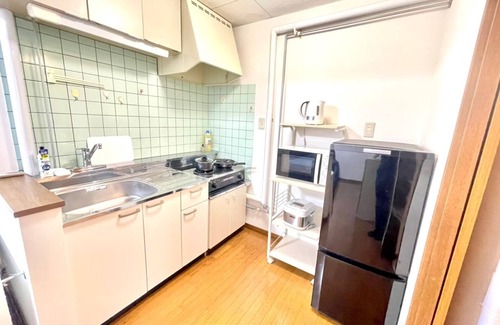 Biei Apartment | B102 5 min from Biei StationFreeWifiFreeParking - Room 102 of Building A/Kamikawa-gun Hokkaidō