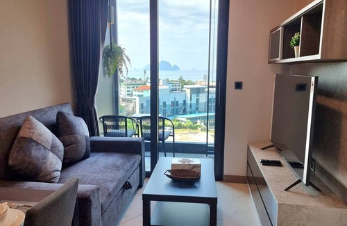 Ao Nang Apartment | B203- Nice Sea View 1 Bedroom 300 meters walk to Ao Nang Beach