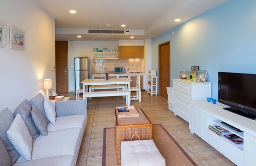 Khao Takiab Apartment | Baan SanSuk HH 2Bedroom Apt PoolView:ECC