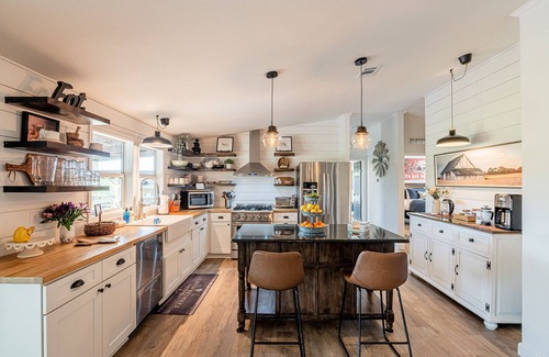 Dripping Springs House | Backyard Bliss | Heated Pool, Pavilion, Dog Friendly & Wineries Nearby!
