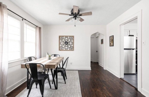Broad Ripple House | Backyard + Porch, Pet-Friendly | Broad Ripple Retreat