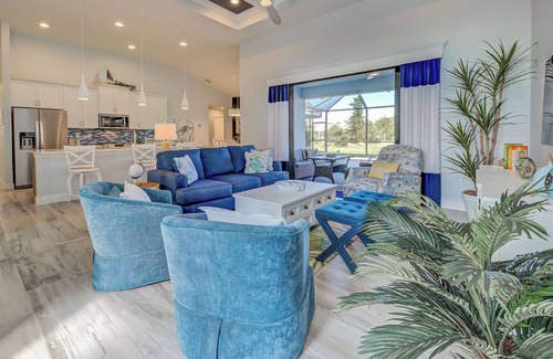 White Marsh House | Bahama Breeze | Pool | Summerkitchen | Lounge | Office