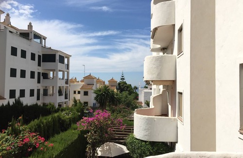 Atlanterra Apartment | Bahia de la Plata, with swimming pool