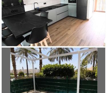 Vera Beach Apartment | Bajo de Diseño, Piscina Privada Climatiza, 150m de la playa